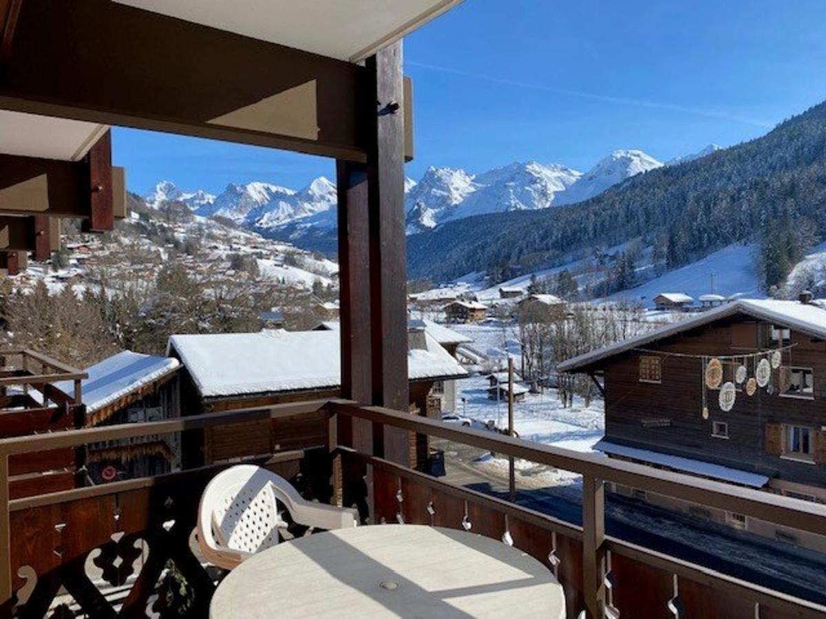 Appartement 2 Pieces + Coin Montagne, Balcon Sud, Au Centre Du Village - Fr-1-458-139 Le Grand-Bornand Dış mekan fotoğraf