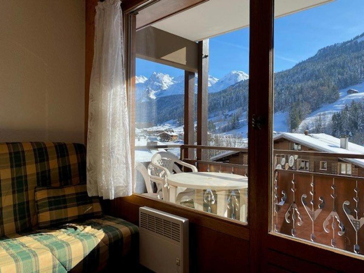 Appartement 2 Pieces + Coin Montagne, Balcon Sud, Au Centre Du Village - Fr-1-458-139 Le Grand-Bornand Dış mekan fotoğraf