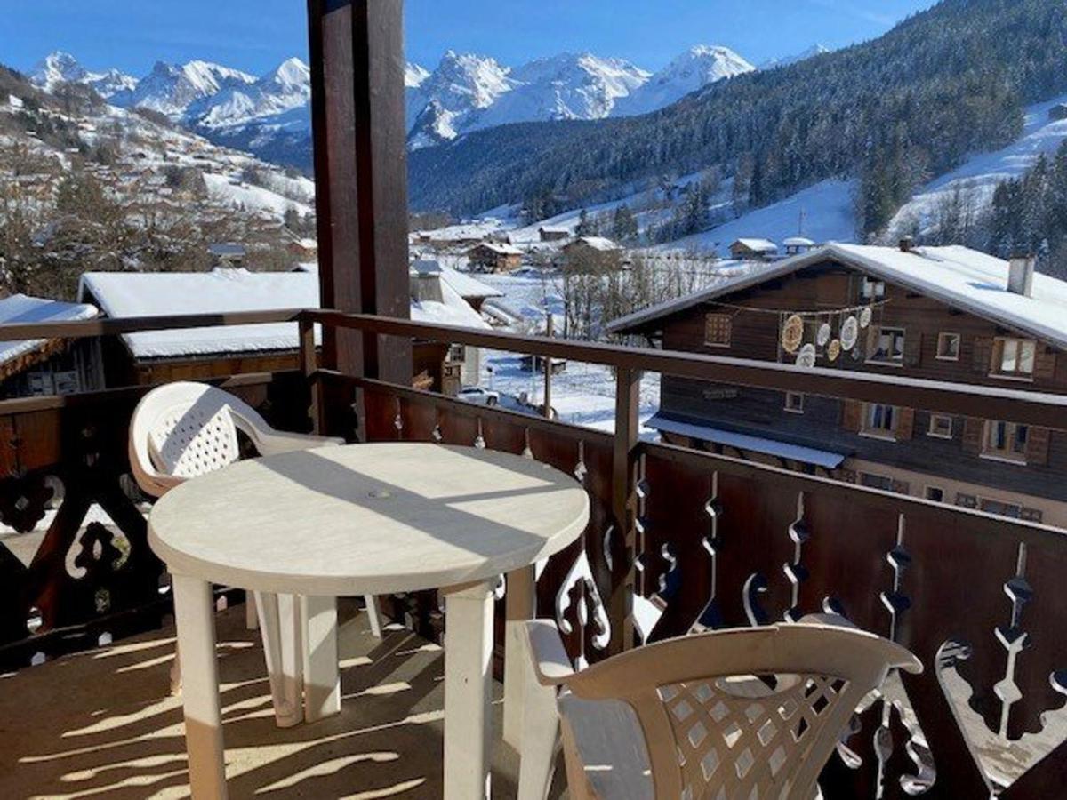 Appartement 2 Pieces + Coin Montagne, Balcon Sud, Au Centre Du Village - Fr-1-458-139 Le Grand-Bornand Dış mekan fotoğraf